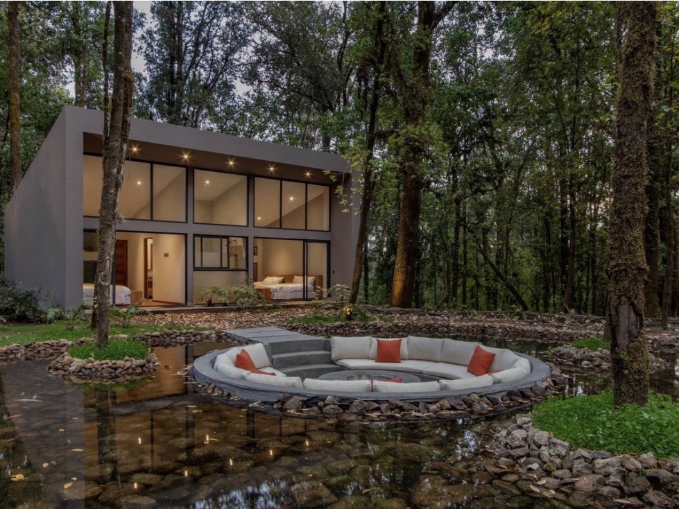 CASA EN RENTA | RANCHO SAN SIMON | VALLE DE BRAVO | JACUZZI | BOSQUE