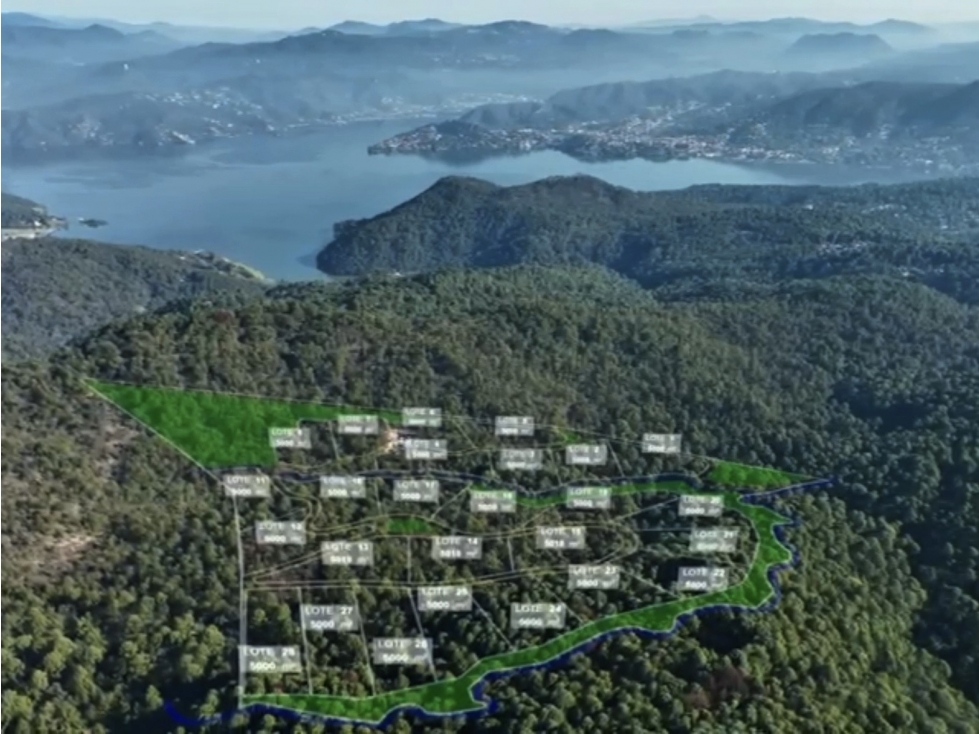 TERRENO EN VENTA | 5,000 M2 | CERRO GORDO | VALLE DE BRAVO