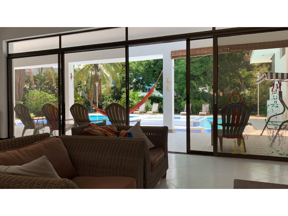VENTA..Linda casa en Condominio.El Peñon 1 NIVEL.piscinas 3alc -YG-MD