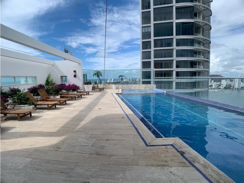VENTA/ARRIENDO APTO CARTAGENACASTILLO VISTA Bahia Terraza200MtrsYG/MD