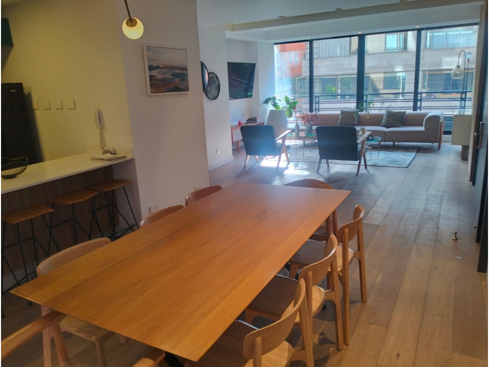 ARRIENDO APTO AMOBLADO DE 170 M2 + TERRAZA EN CHICO RESERVADO-JA — foto 6