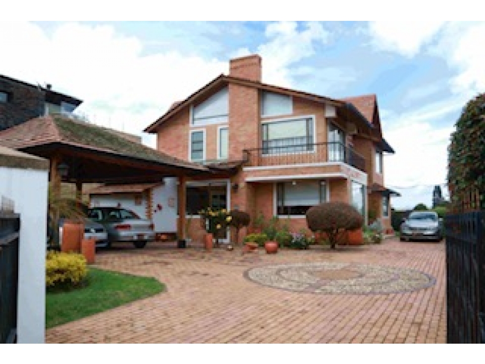 VENDO CASA EN CAJICA-Conjunto cerrado 4 alcobas-300Mtrs--YG