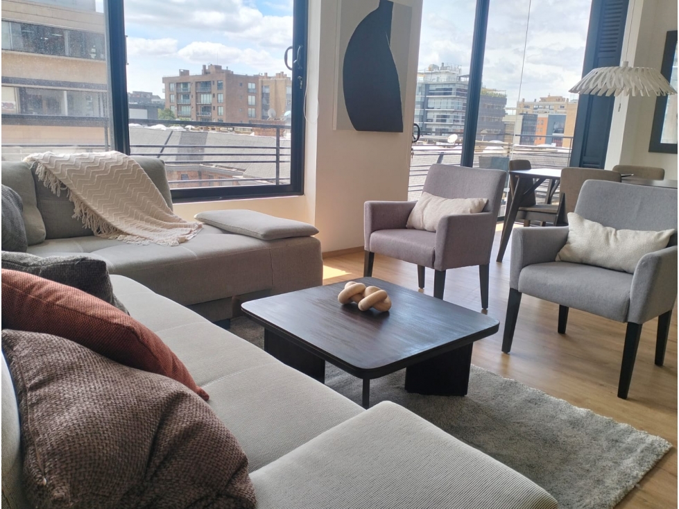 ARRIENDO MODERNO APTO AMOBLADO 96 M2 CHICO - JA — foto 6