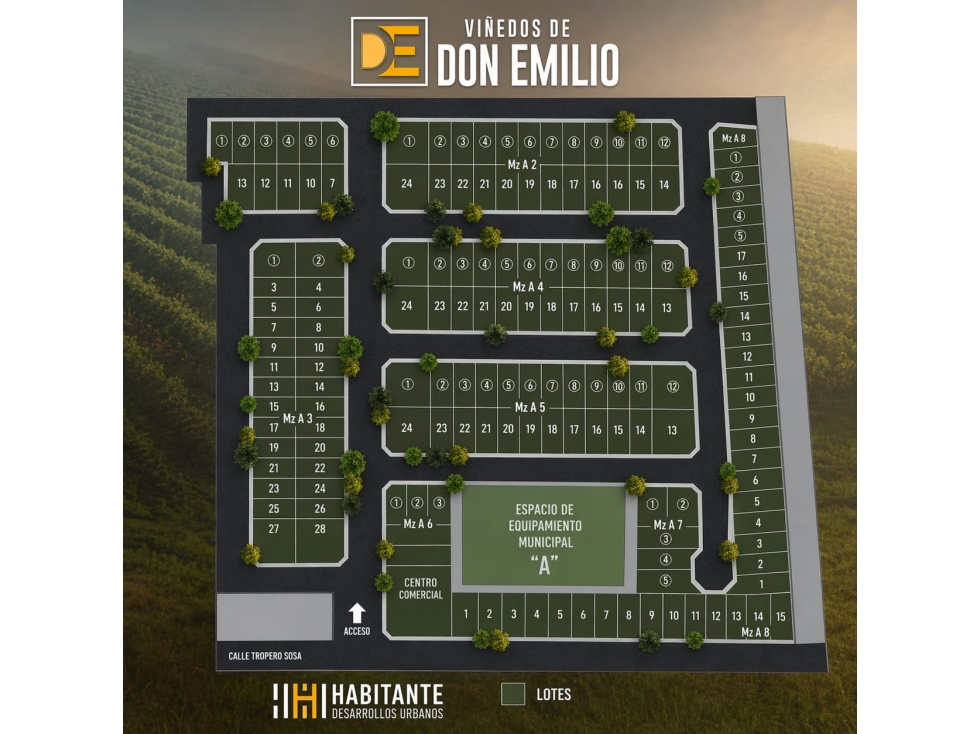 Lote en Venta 200 m2 Viñedos Don Emilio, Maipú Centro - 2