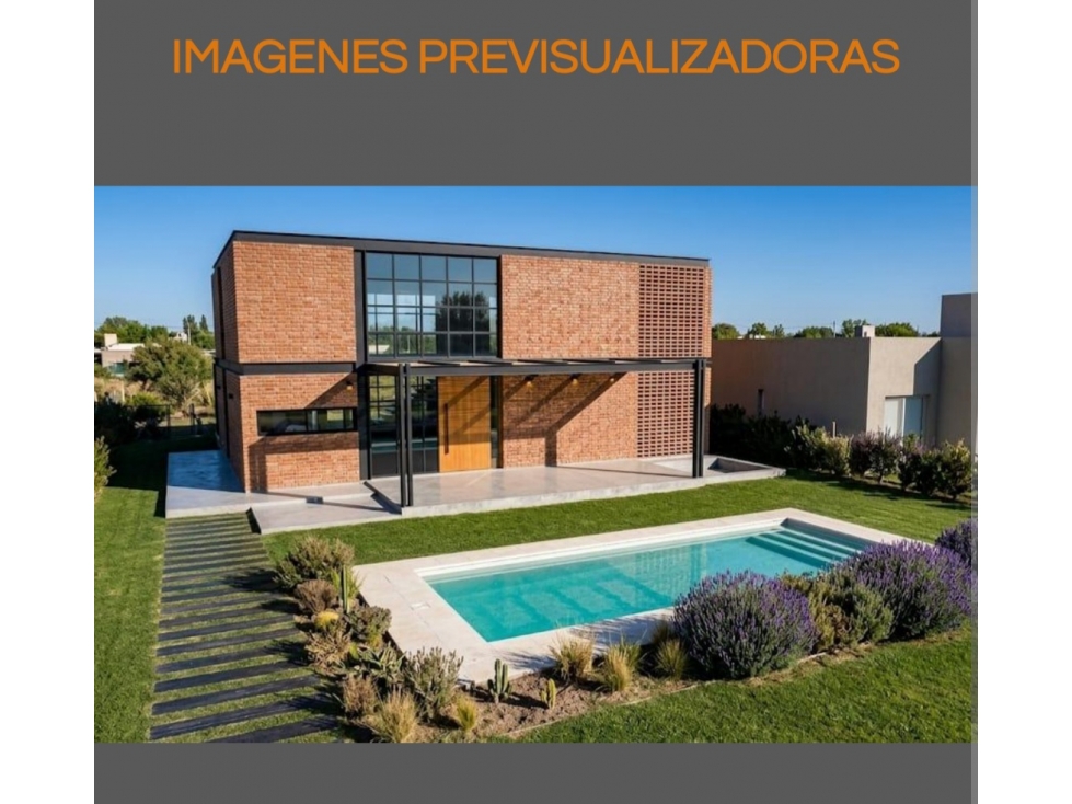 Lote en Venta 500 m2 con casa en ejecución, B° M Antonieta, Luján - 1