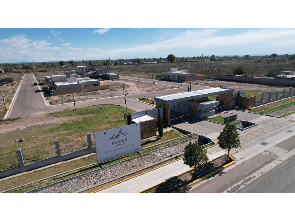 Lotes en venta en Aldea Urbana | Barrio privado en Junín, Mendoza - 2
