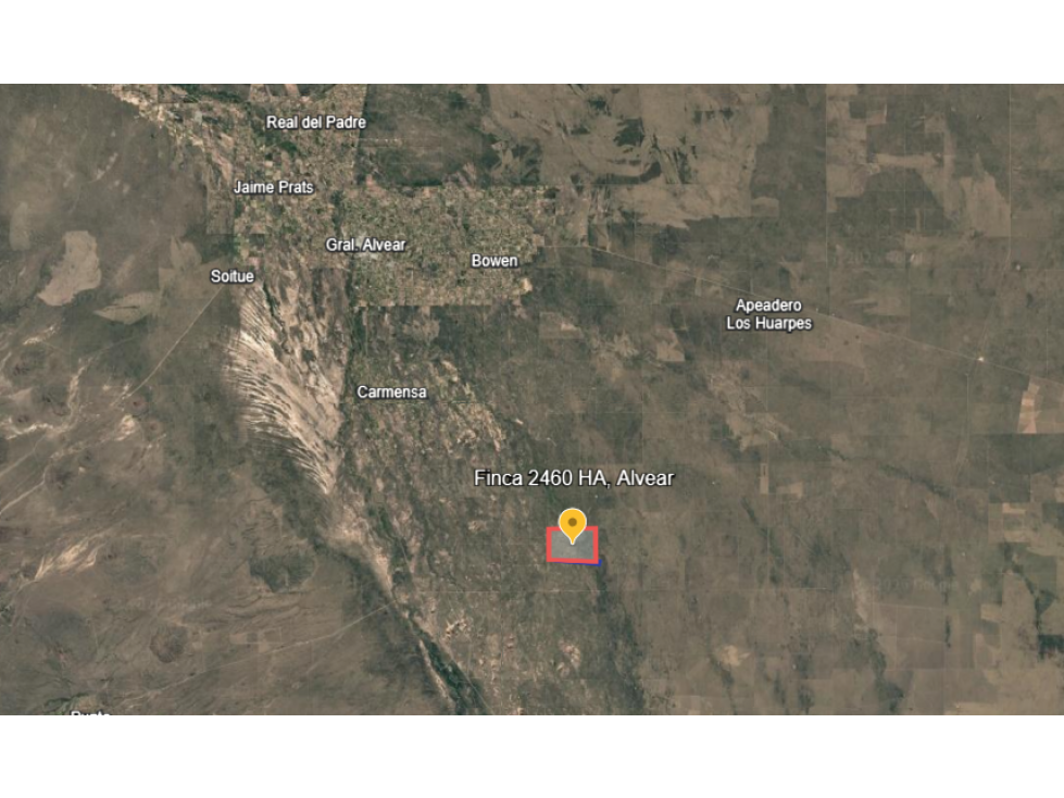 Campo en Venta 2460 Hectáreas, General Alvear, Mendoza - 1