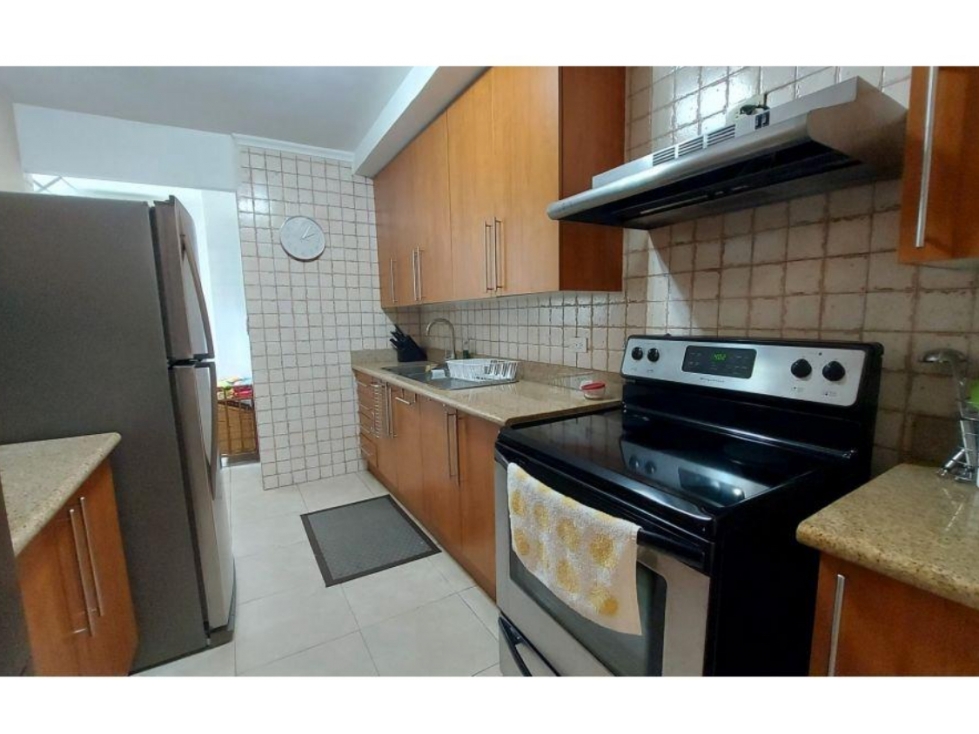 Obarrio/Marbella 145m2 2r amoblado a solo $1498