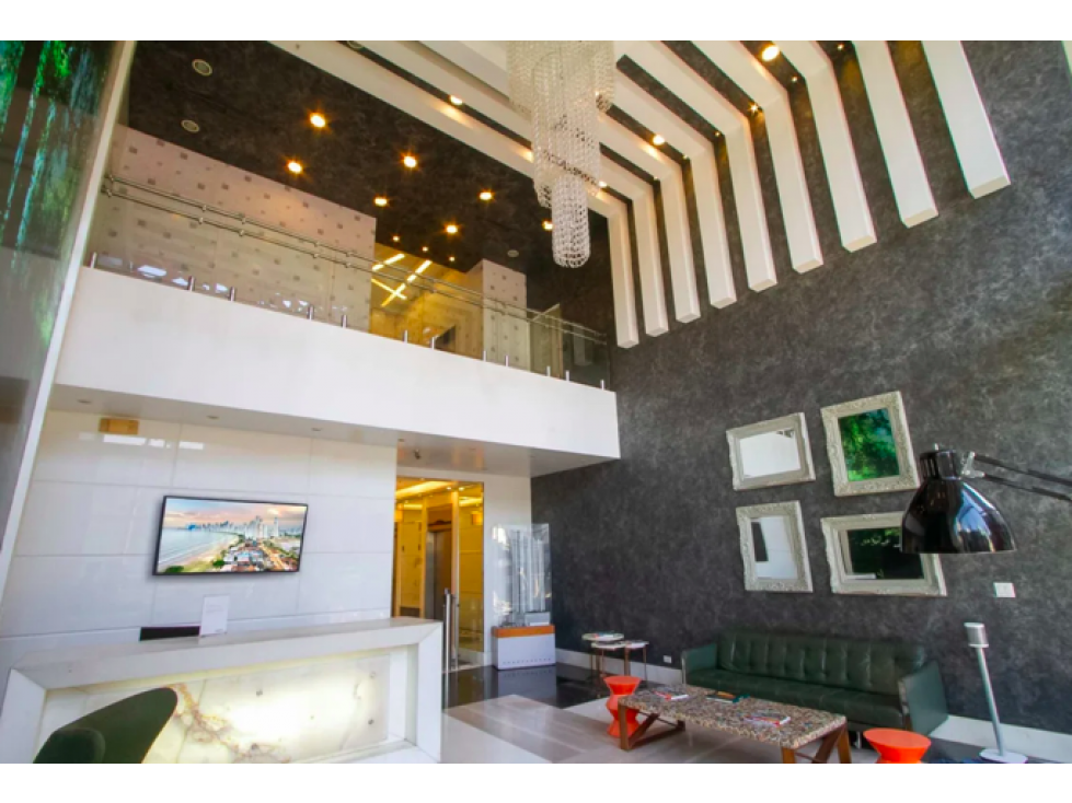 Calle 50, area bancaria 65m2 oficina amoblada $1390