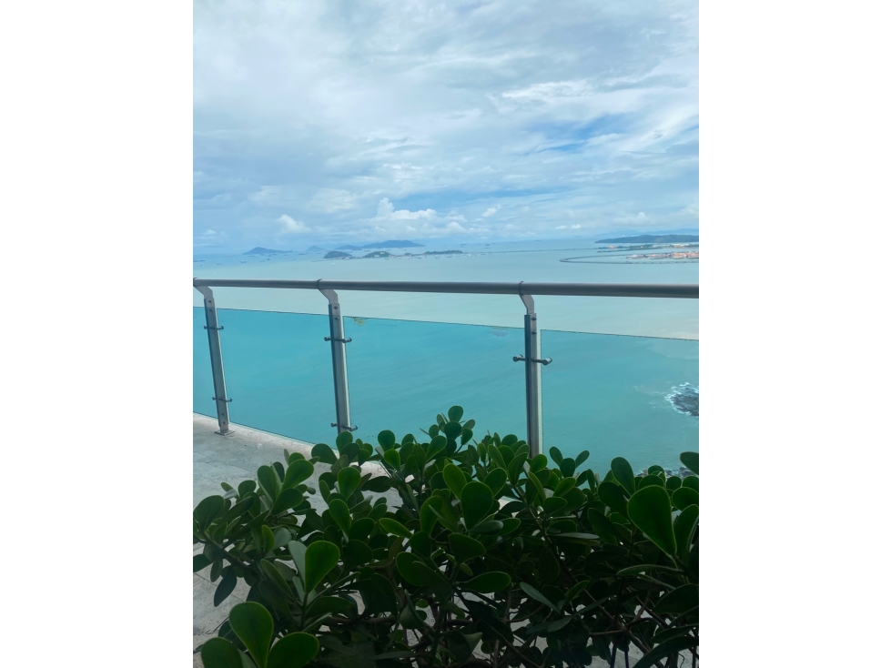Punta Pacifica Aqualina v/mar 300m2, $621K