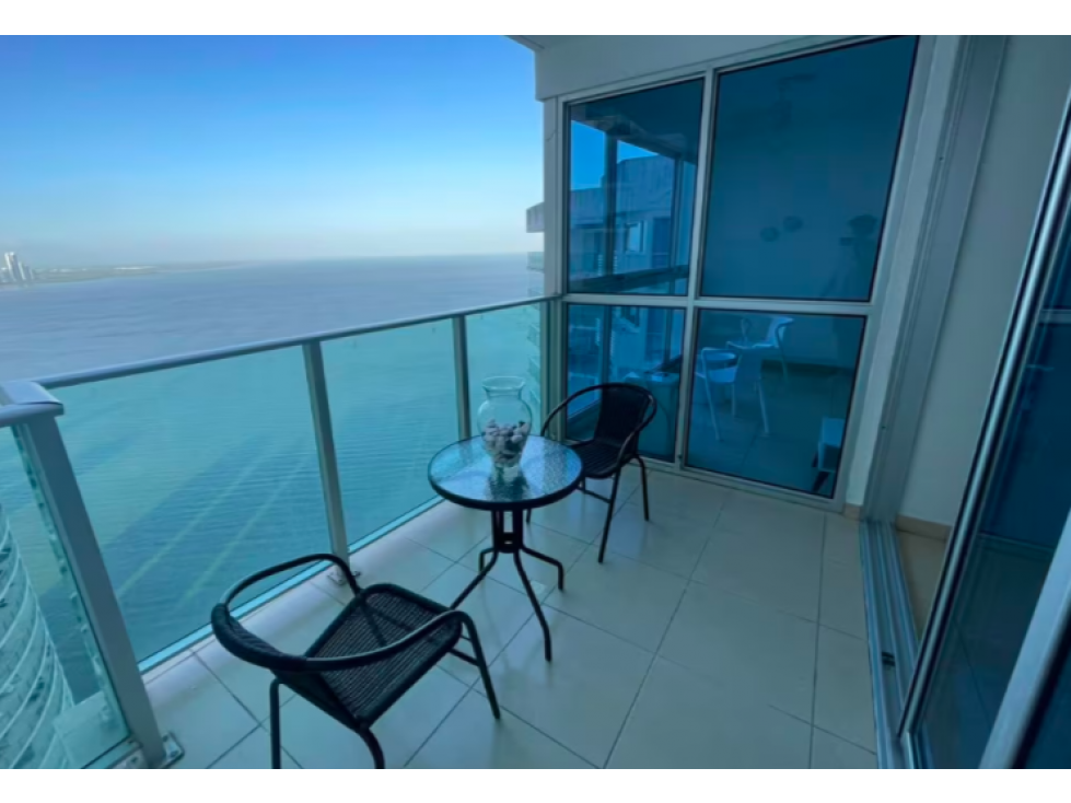 Punta Pacfica v/mar amoblado a solo $1600