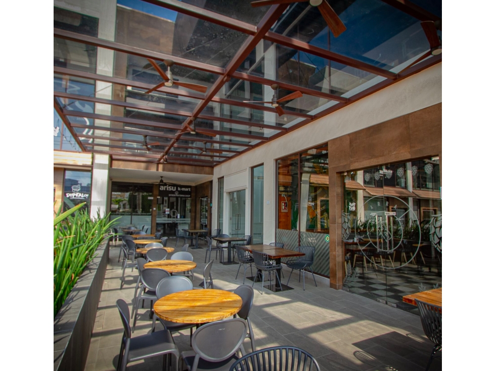 San Francisco local 170m2 terraza a solo