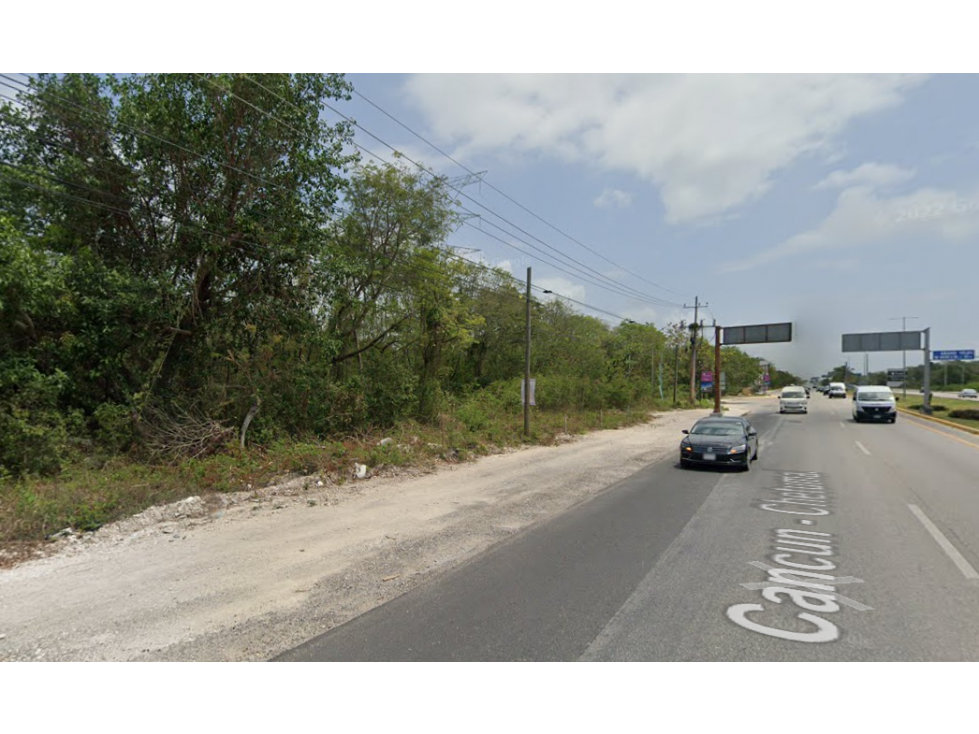 Terreno en venta sobre carretera playa del carmen-cancun - 1