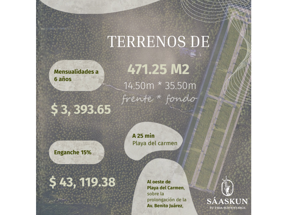 Sáaskun Terreno de 471.25 m2 - 1