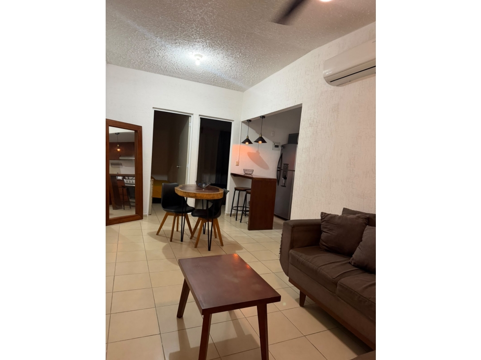 Departamento en renta, 2 recamaras en xcacel — foto 2
