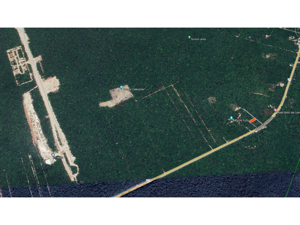 Venta y/o Aportacion de Terreno zona del Aeropuerto de Tulum - 1