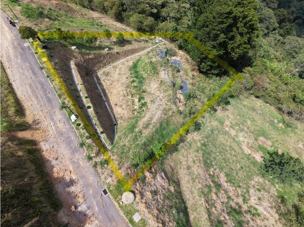 Venta Lote en la Loma del Escobero Envigado