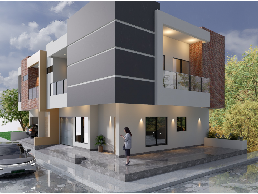 CASA ESQUINERA EN VENTA SOBRE PLANOS - URB. VILLA NOVA