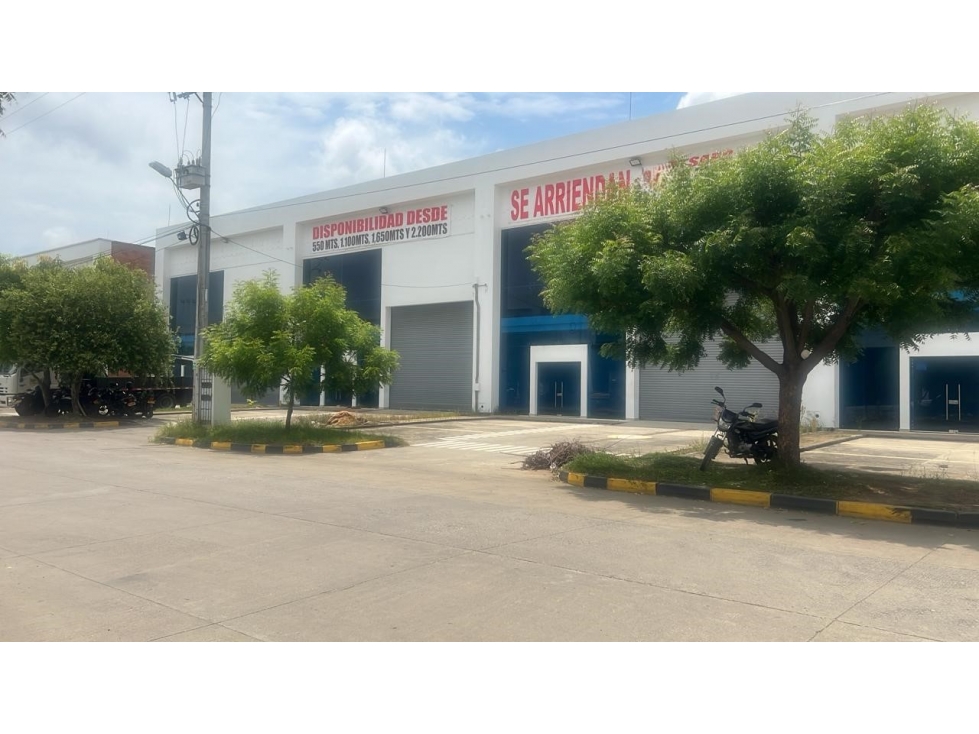 BODEGA EN ARRIENDO CENTRO EMPRESARIAL DE 550 - 1650M2 - MONTERIA - 2