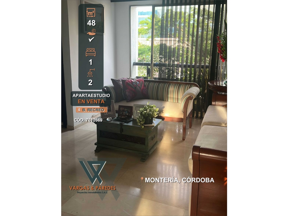 APARTAMENTO EN VENTA RECREO MONTERIA - 1