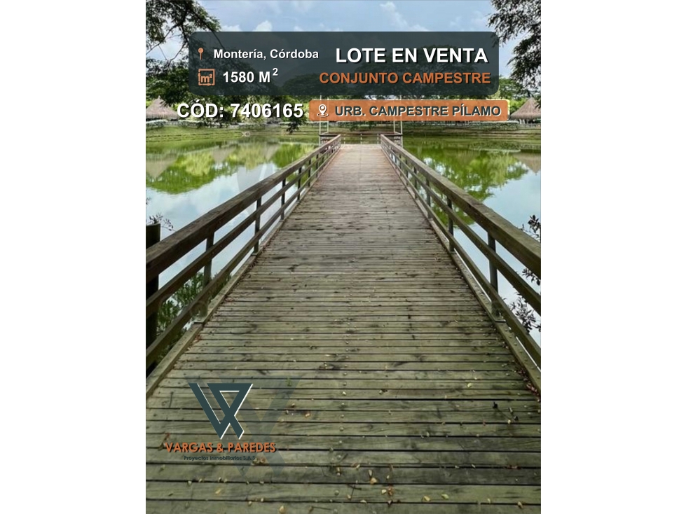 LOTE EN VENTA UNIDAD CAMPESTRE EN OPORTUNIDAD- MONTERIA - 1