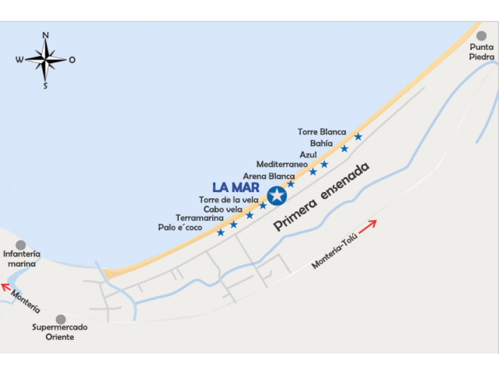 APARTAMENTO EN VENTA SOBRE PLANO COVEÑAS - 4