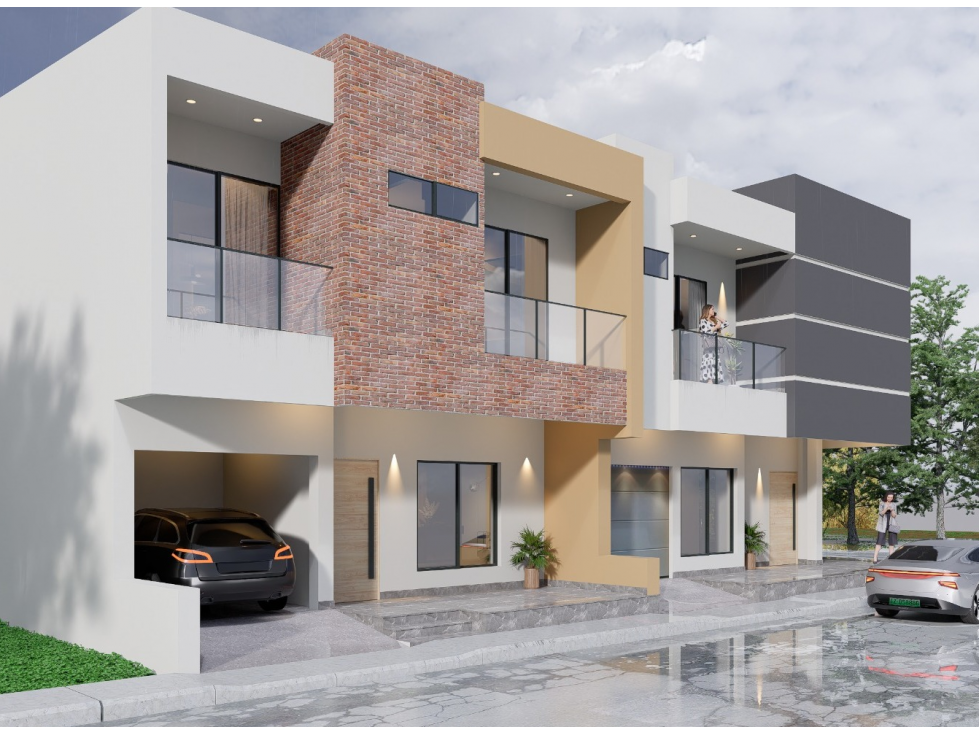 CASA MEDIANERA EN VENTA SOBRE PLANOS - URB. VILLA NOVA
