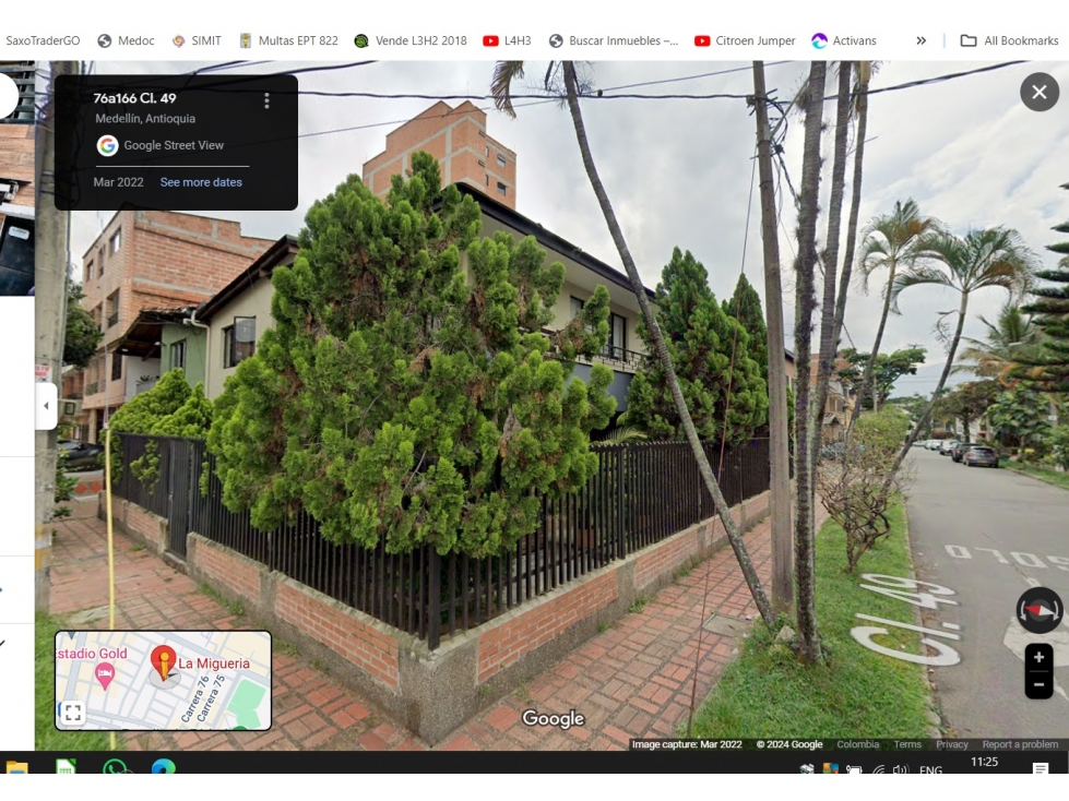 VENTA CASA-LOTE EN MEDELLIN, SECTOR EL ESTADIO — foto 2