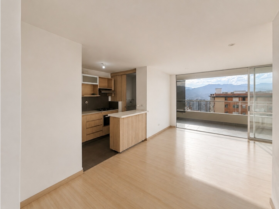 Apartamento en arriendo en Loma del Esmeraldal, Envigado - 79M2 — foto 3