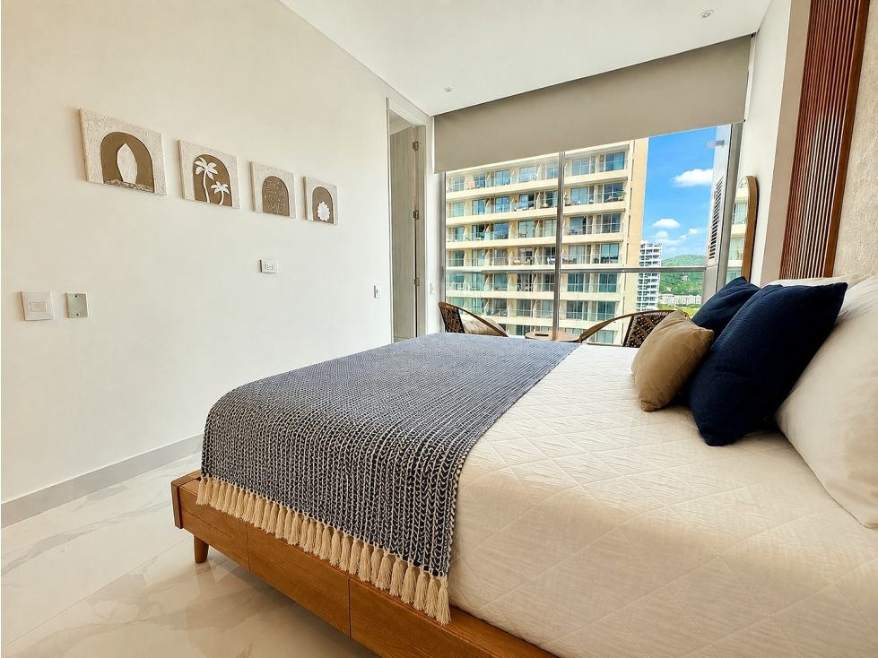 APARTAMENTO EN VENTA EN SÜI LOFTS, POZOS COLORADOS SANTA MARTA — foto 2