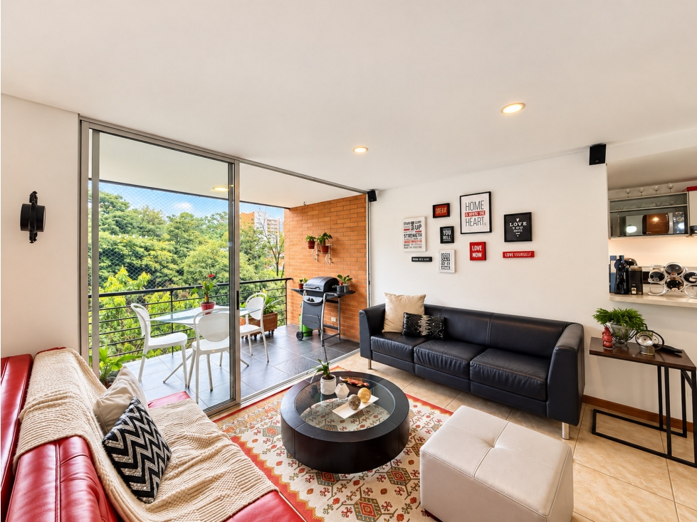 Apartamento en venta en El Tesoro, El Poblado, Medellín | 118 m² - 3