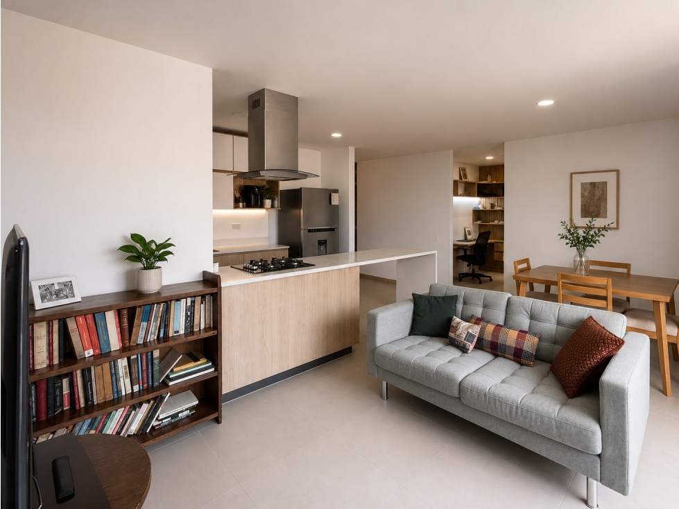 VENTA APARTAMENTO EN ENVIGADO, SECTOR LA SALLE - PARTE PLANA — foto 3