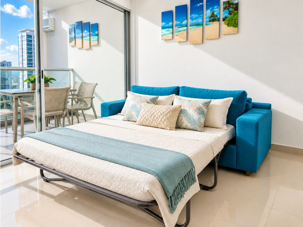 Apartamento amoblado en venta en Infinitum, Bocagrande Cartagena — foto 4