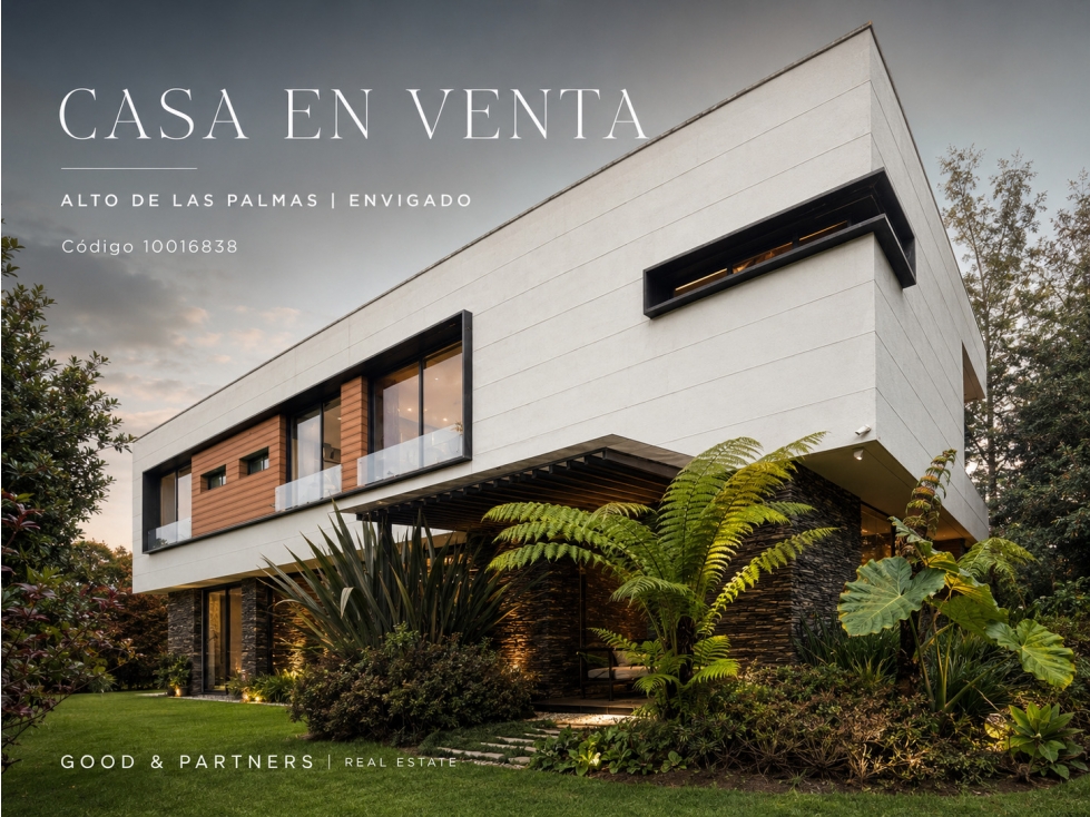 VENTA CASA EN ENVIGADO, SECTOR ALTO DE LAS PALMAS