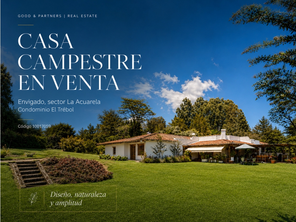 VENTA DE CASA EN ENVIGADO - SECTOR LA ACUARELA