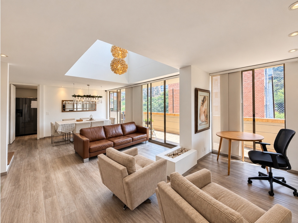 Penthouse dúplex en venta en El Poblado, Loma del Encierro — foto 4
