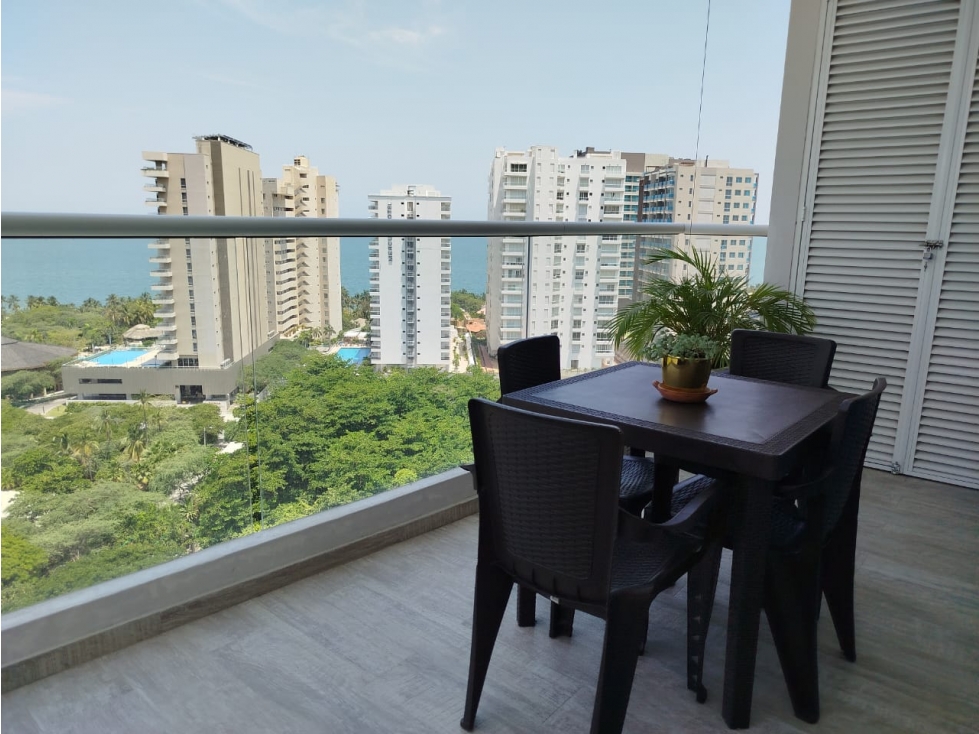 Arriendo Apartamento 1 alcoba Amoblado Vista Al Mar — foto 2