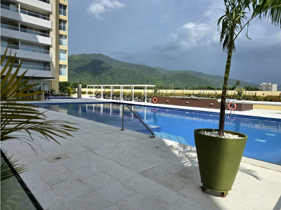 Arriendo Apartamento Sin Muebles 2 Alcobas - Vista al Mar — foto 2