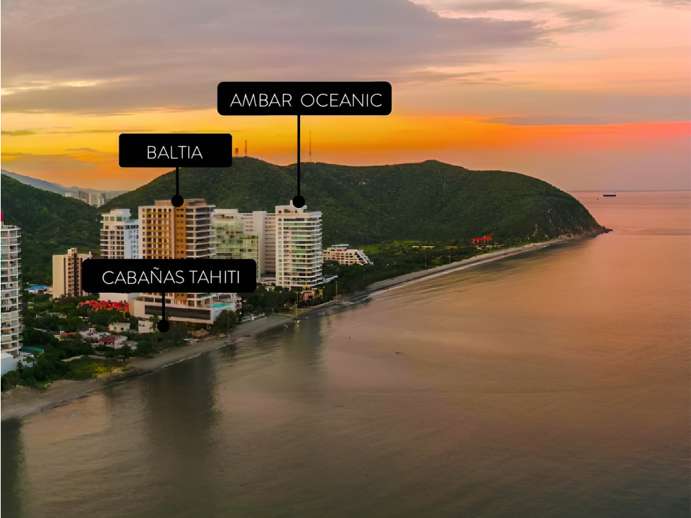 Hermoso Apartamento en Arriendo Amoblado- Frente al mar