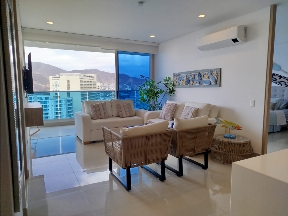 Apartamento en Arriendo Amoblado 3 Alcobas 98 mts