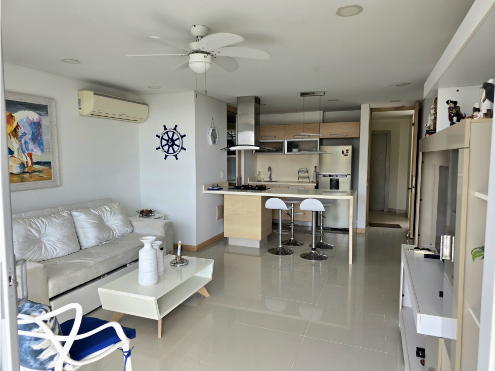 Hermoso Apartamento en Arriendo Amoblado 1 Alcoba - Torres del Mar