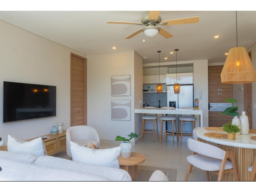 Apartamento en Venta 2 Alcobas - Salinas del Mar - Pozos Colorados — foto 3