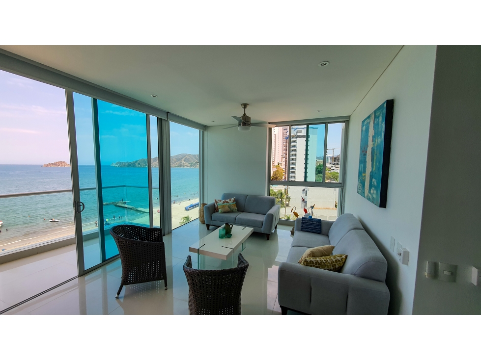 Despierta mirando la playa, Apartamento Frente al mar - Santa Marta — foto 2