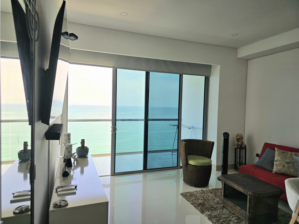 Hermoso Apartamento en Arriendo Amoblado- Frente al mar — foto 2
