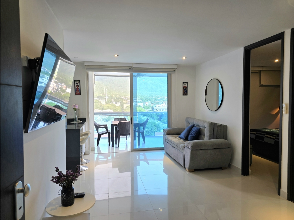 Apartamento en Arriendo Amoblado 1 Alcoba 59 mts - Tayrona Beach - 2