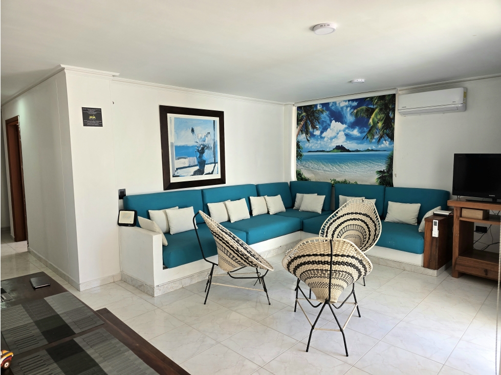 Apartamento en Arriendo Amoblado 3 Alcobas 90 mts - Rodadero - 2