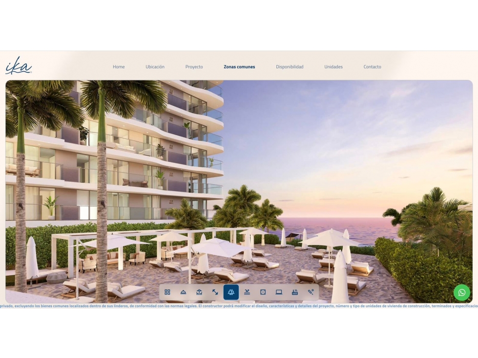 En Venta Proyecto Ika Frente al Mar Apartamento Tipo B- Inversión