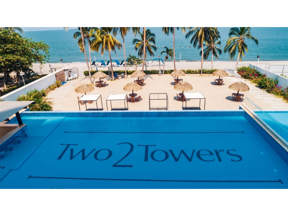Arriendo Apartamento Frente al Mar . Atardeceres Dorados- Sin Muebles