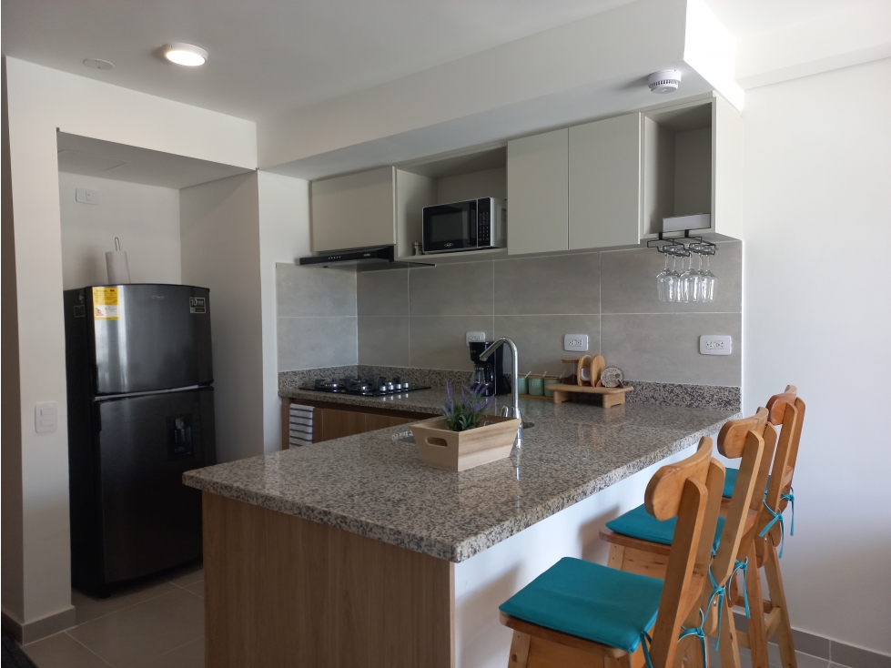 Arriendo Apartamento 1 Alcoba Amoblado - Coralina Caribe — foto 3