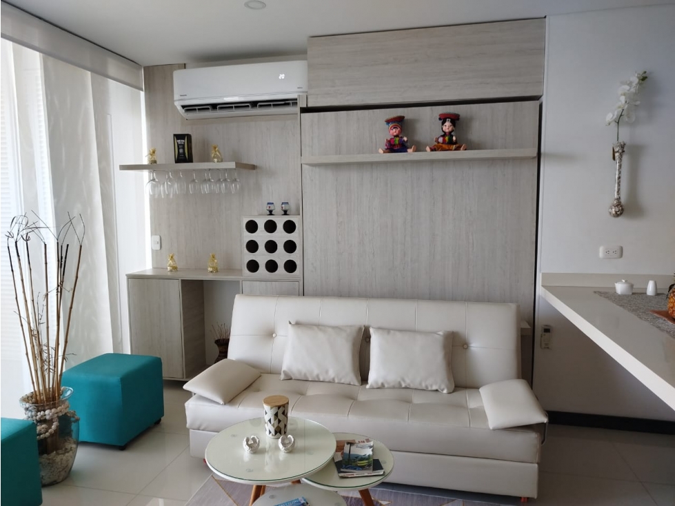 Arriendo Apartamento 1 alcoba Amoblado Vista Al Mar